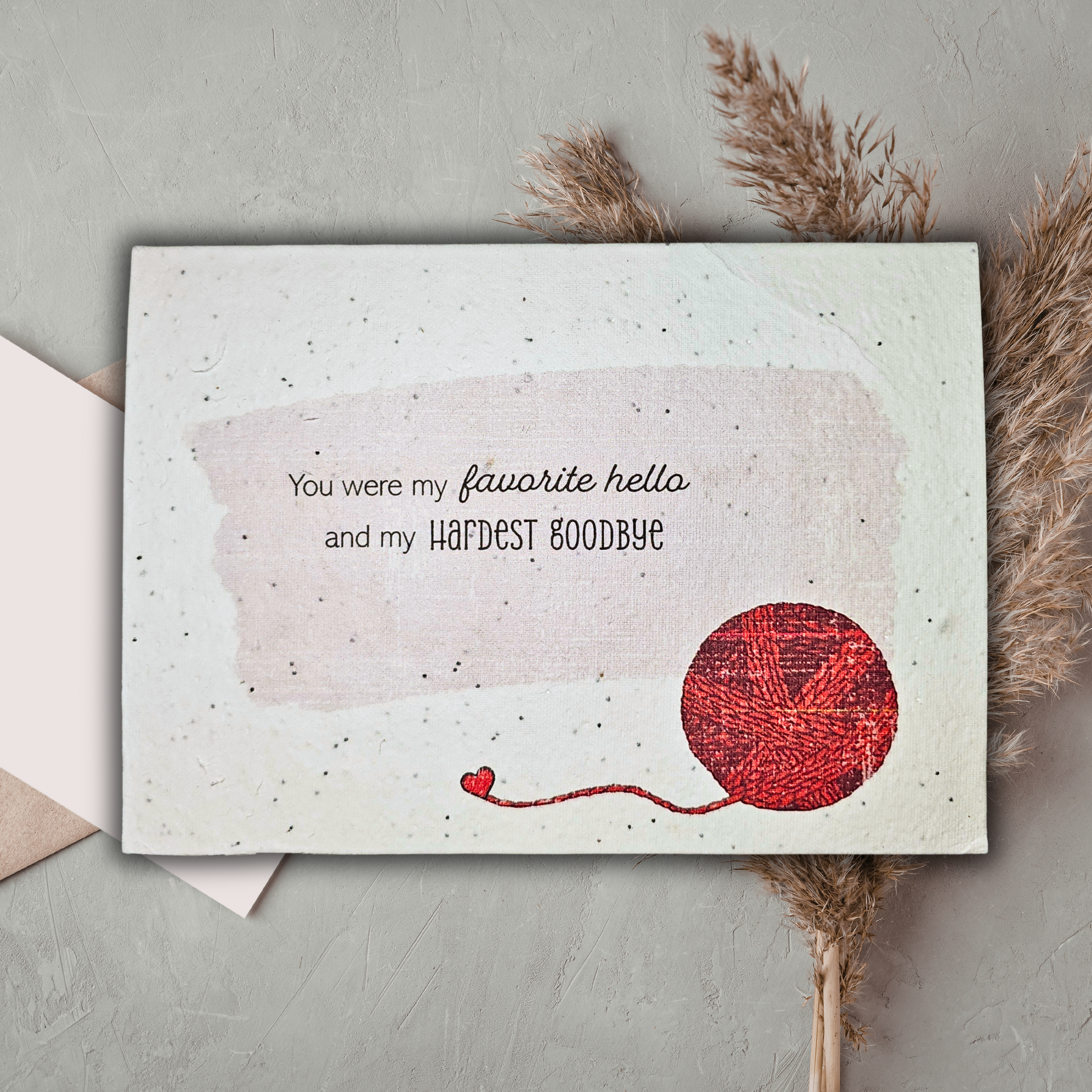 Plantable Sympathy Card Pack "Unwoven Heart""