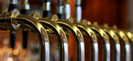 Bar Taps Nahaufnahme