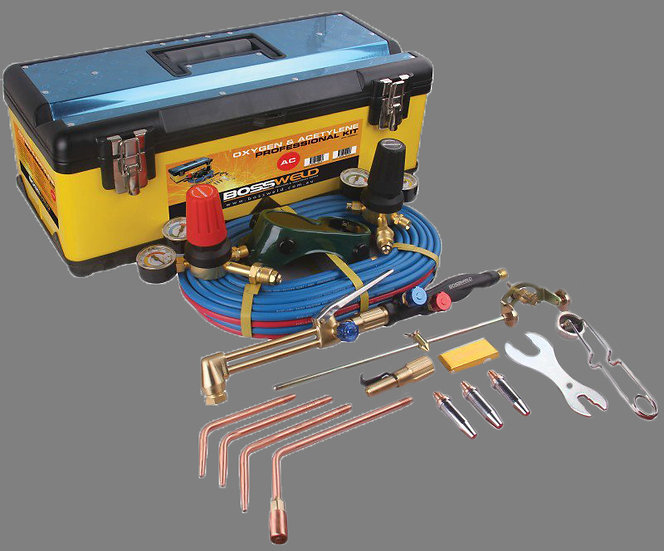Bossweld Oxygen/Acetylene Professional Gas Kit