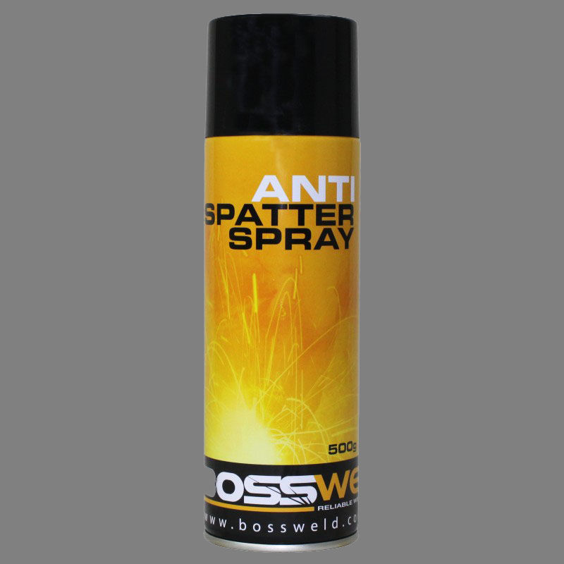 Bossweld Aerosol Anti Spatter Spray for less spatter during welding