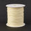 Miniatura: cordon ciré - 1.5 mm - coloris écru - au mètre