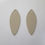 Thumbnail: 2 oval stamps - 27 x 10 mm - painted brass - 13 colors to choose from