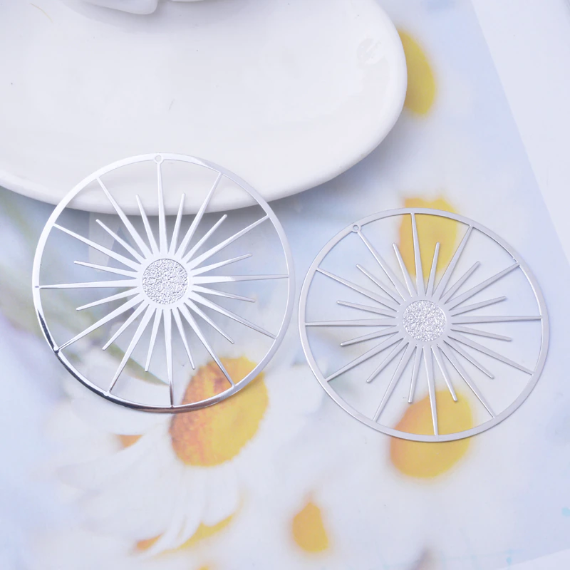 Thumbnail: 2 round watermark prints - 55 mm - 10 colors - brass