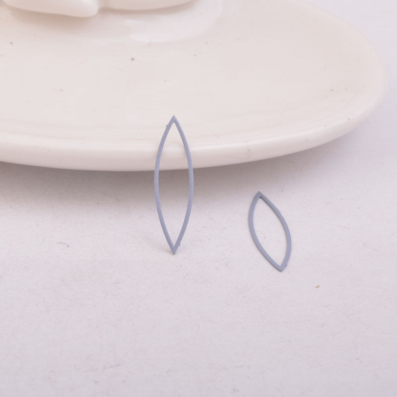 Miniatura: 4 estampes losanges  - 24 x 7  mm - laiton - 10 coloris au choix