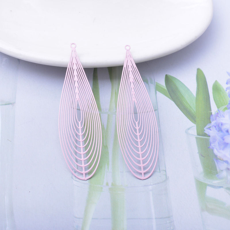 Thumbnail: 2 watermark drop prints - 55 x 16 mm - 10 colors - brass
