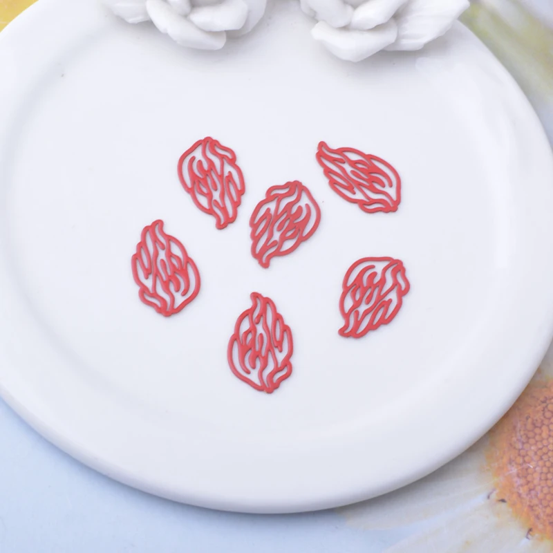 Miniaturbild: 4 estampes HAESH SHELI - 17 x 10mm - laiton - 8 coloris