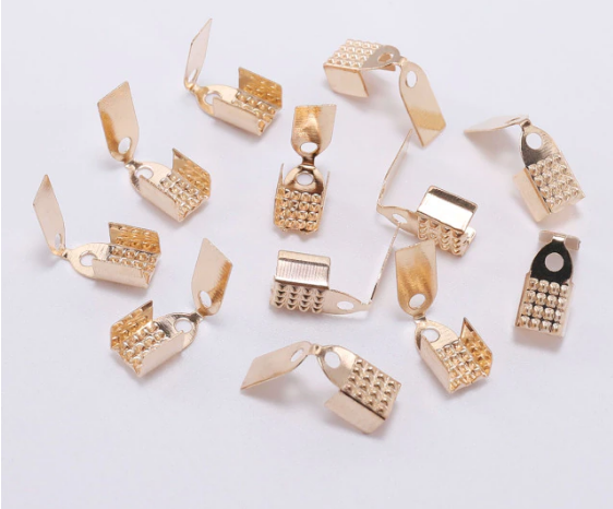 Miniatura: 10 serre cordon - 10 x 6 mm - 6 coloris