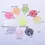 Miniatura: 2 estampes gouttes filigranes - 37 x 26 mm - laiton - 12 coloris