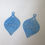 Miniatura: 4 estampes gouttes - 24 x 15 mm - laiton - 7 coloris