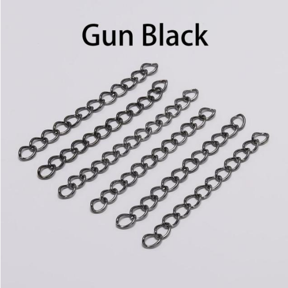 Miniaturbild: 10 chainette d'extension - 5 x 3 mm - 7 coloris