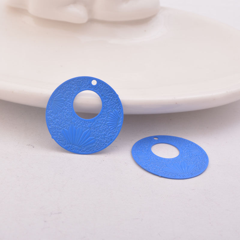 Miniatura: 2 estampes rondes - 21  mm - laiton - 10 coloris