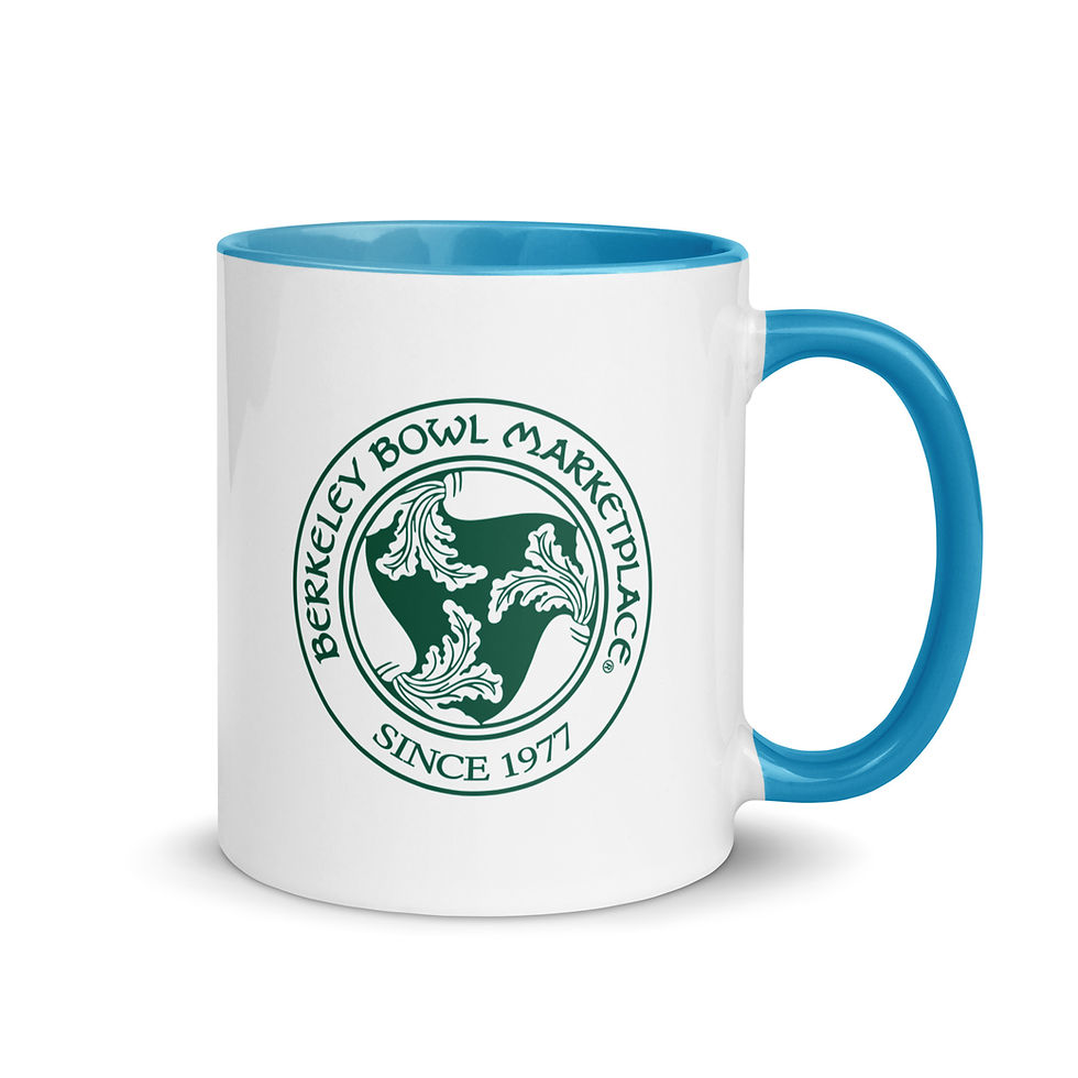 Thumbnail: Berkeley Bowl Color-Lined coffee mug