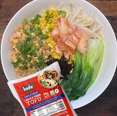 Hodo Foods lightly fried chili crisp tofy