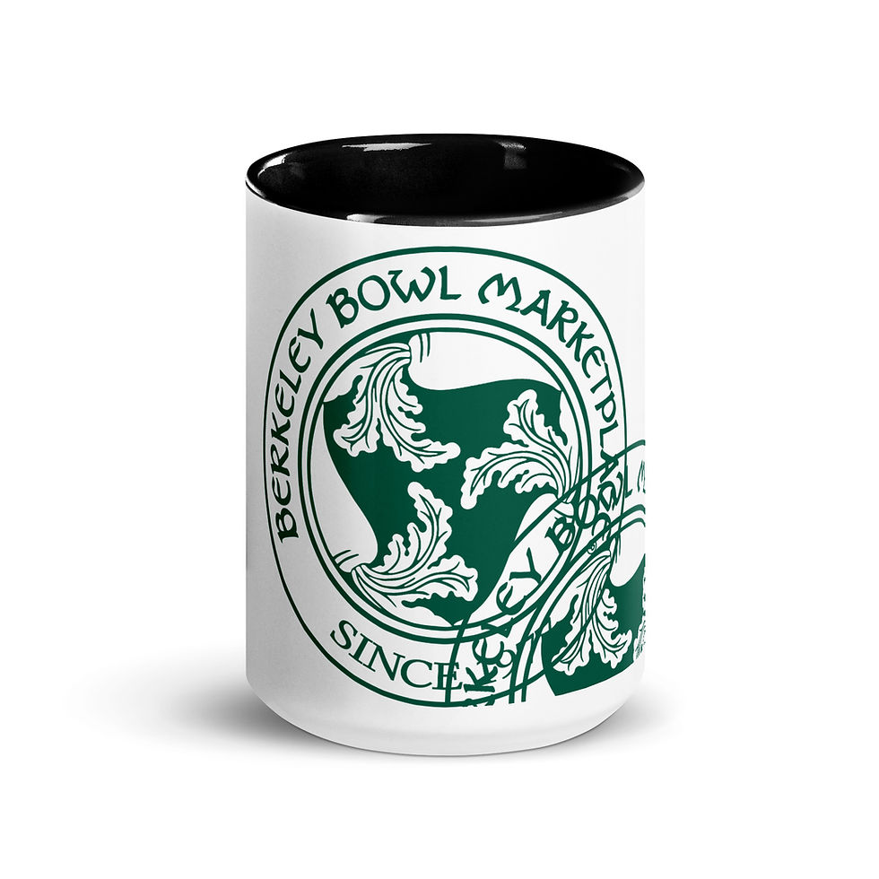 Thumbnail: Berkeley Bowl Color-Lined coffee mug