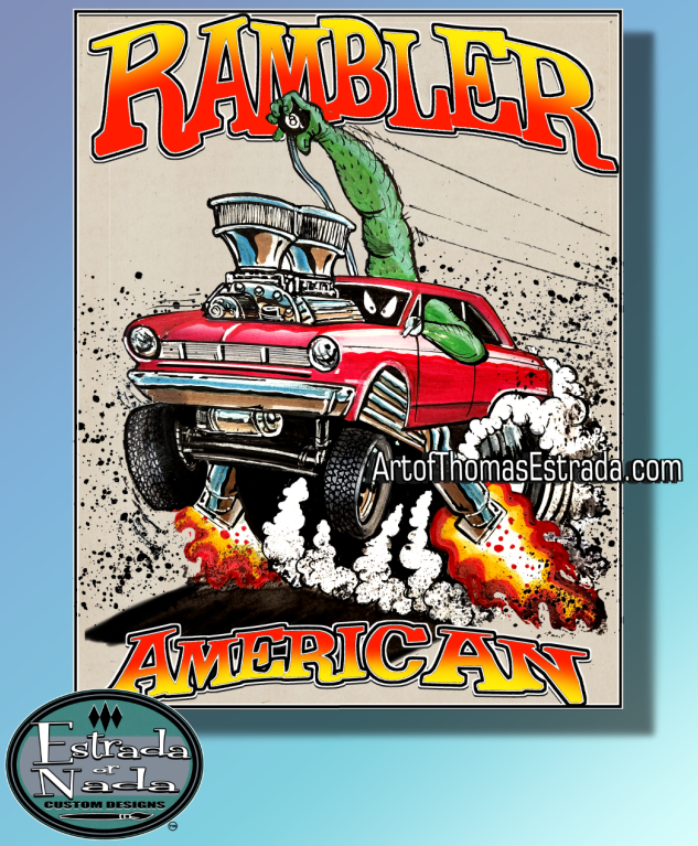 AMC Rambler American Print