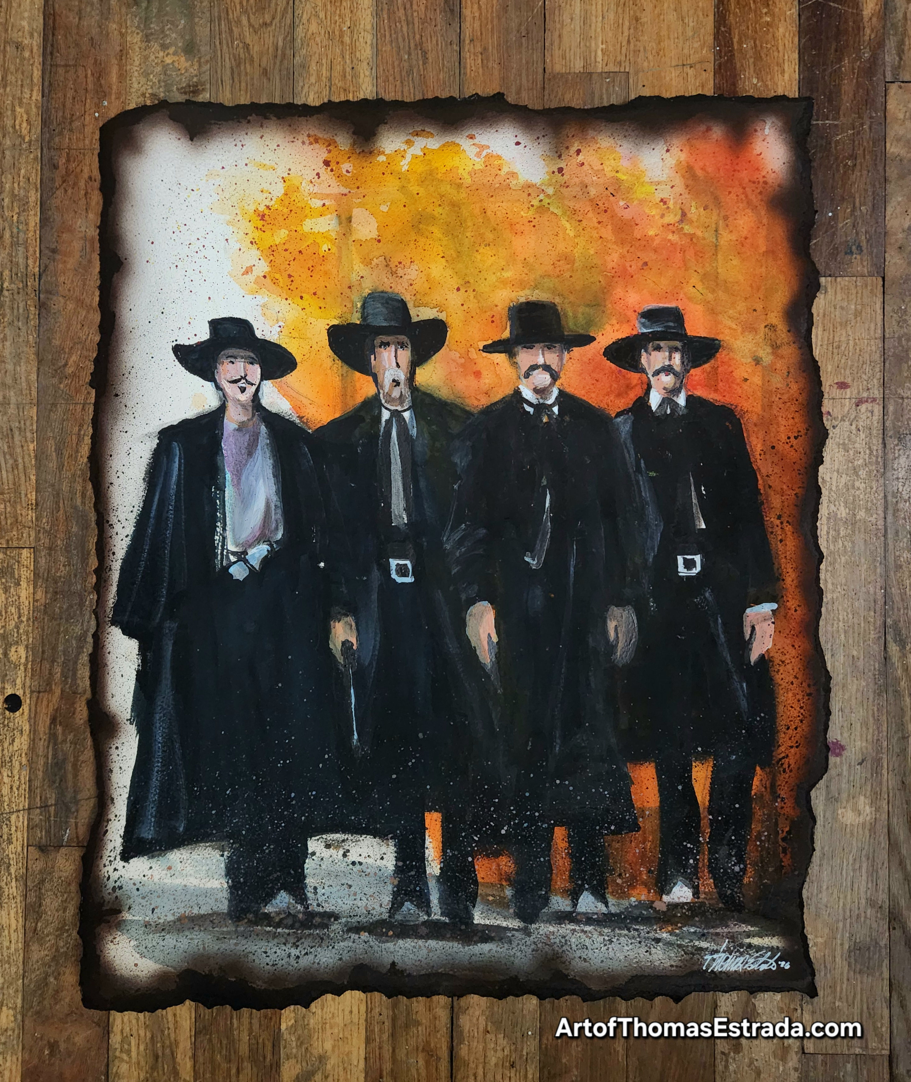 ORIGINAL 17"X21" Tombstone 