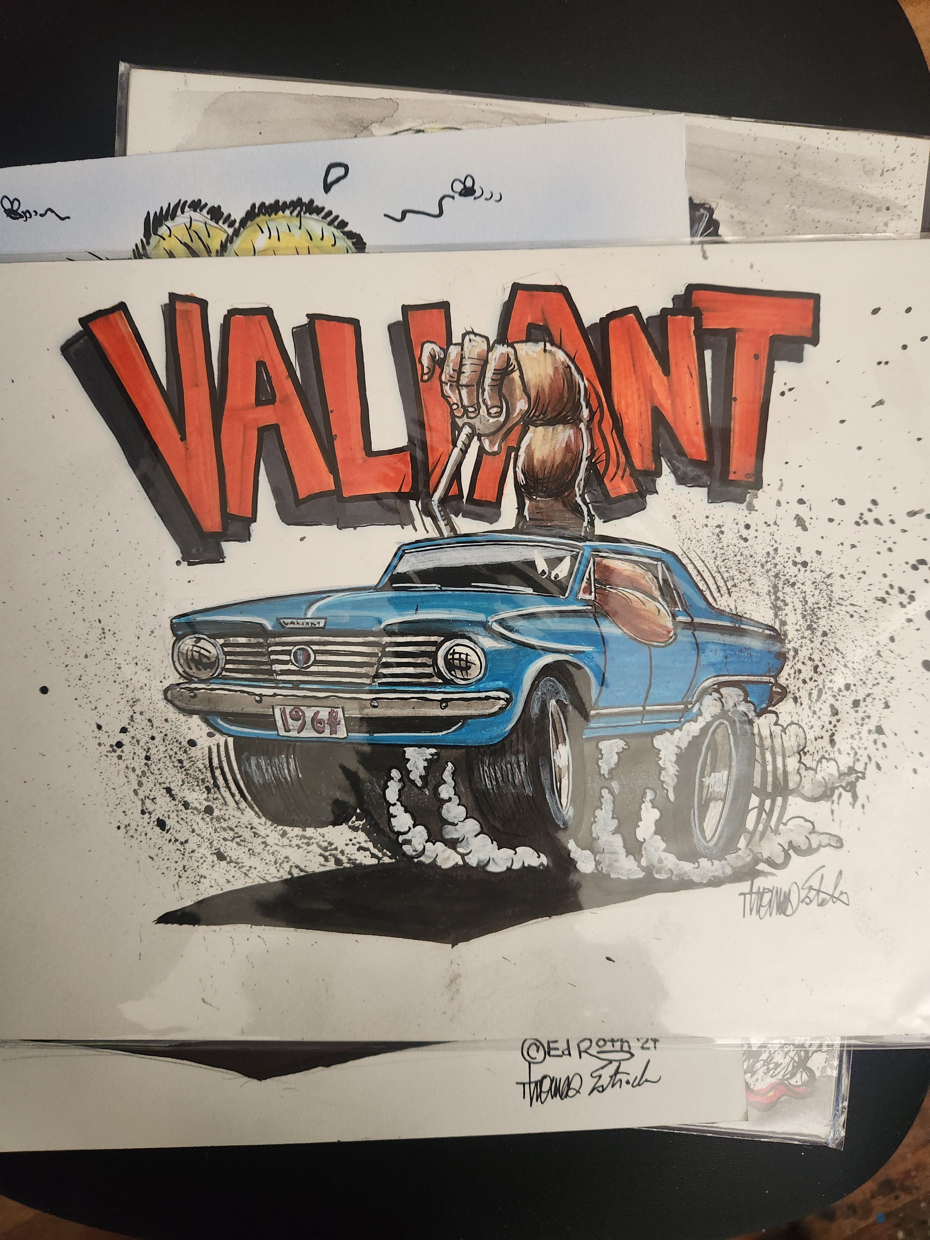 11x14 Valiant Original