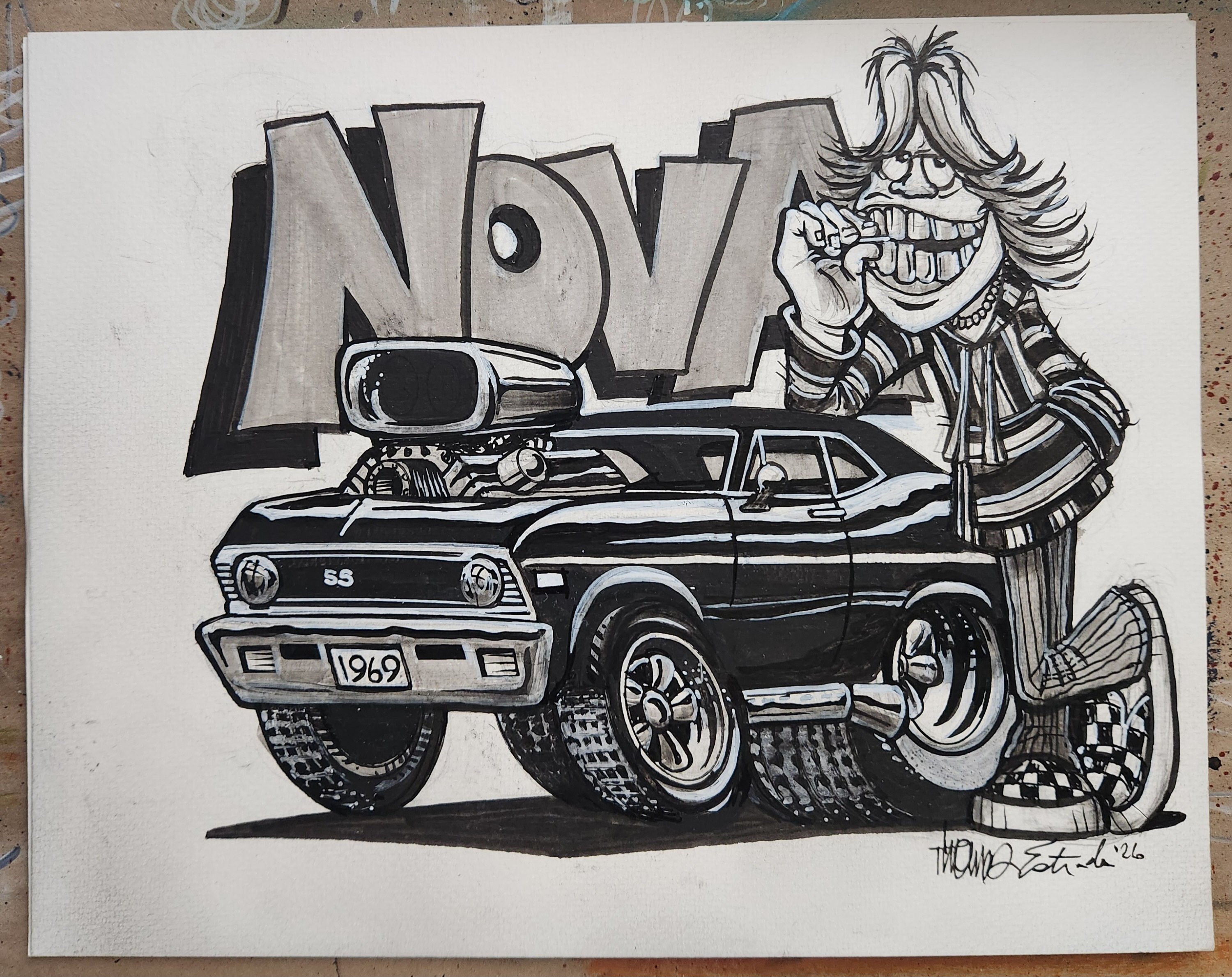 Original 11x14 Nova
