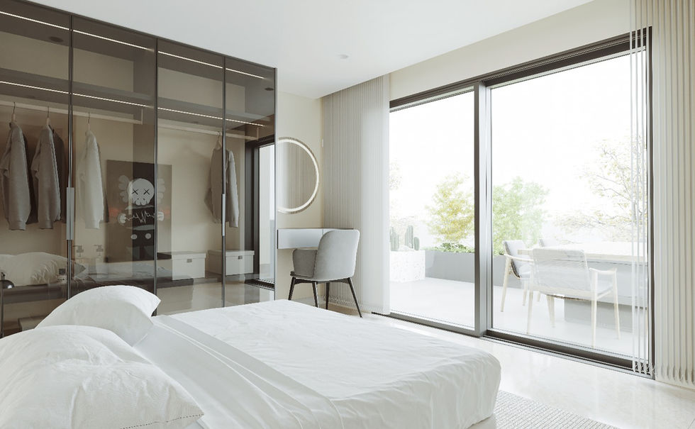 Penthouse bedroom Sotiros
