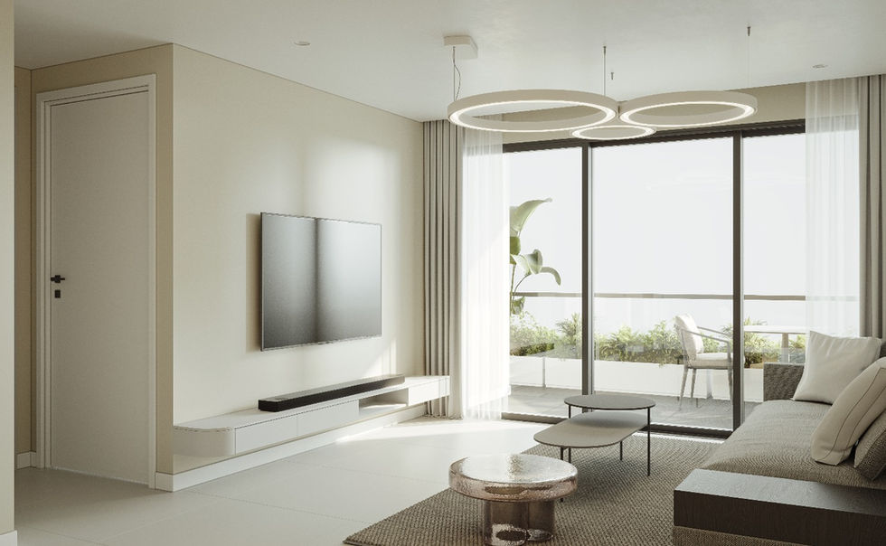 1 bedroom living room Sotiros
