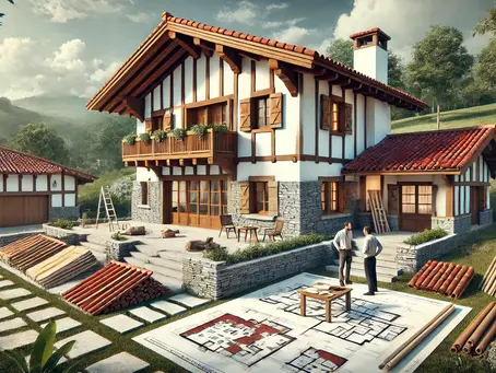 Utilisation des matériaux locaux dans l'architecture du Pays Basque