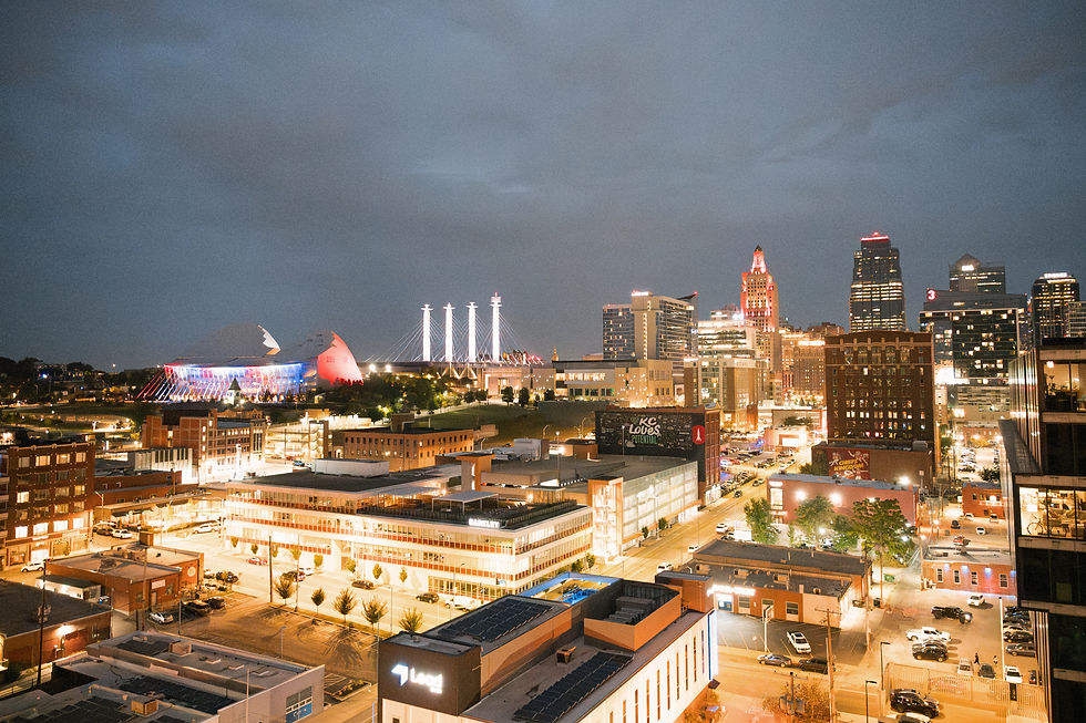 A Cityscape Love Story at Corrigan Station Rooftop