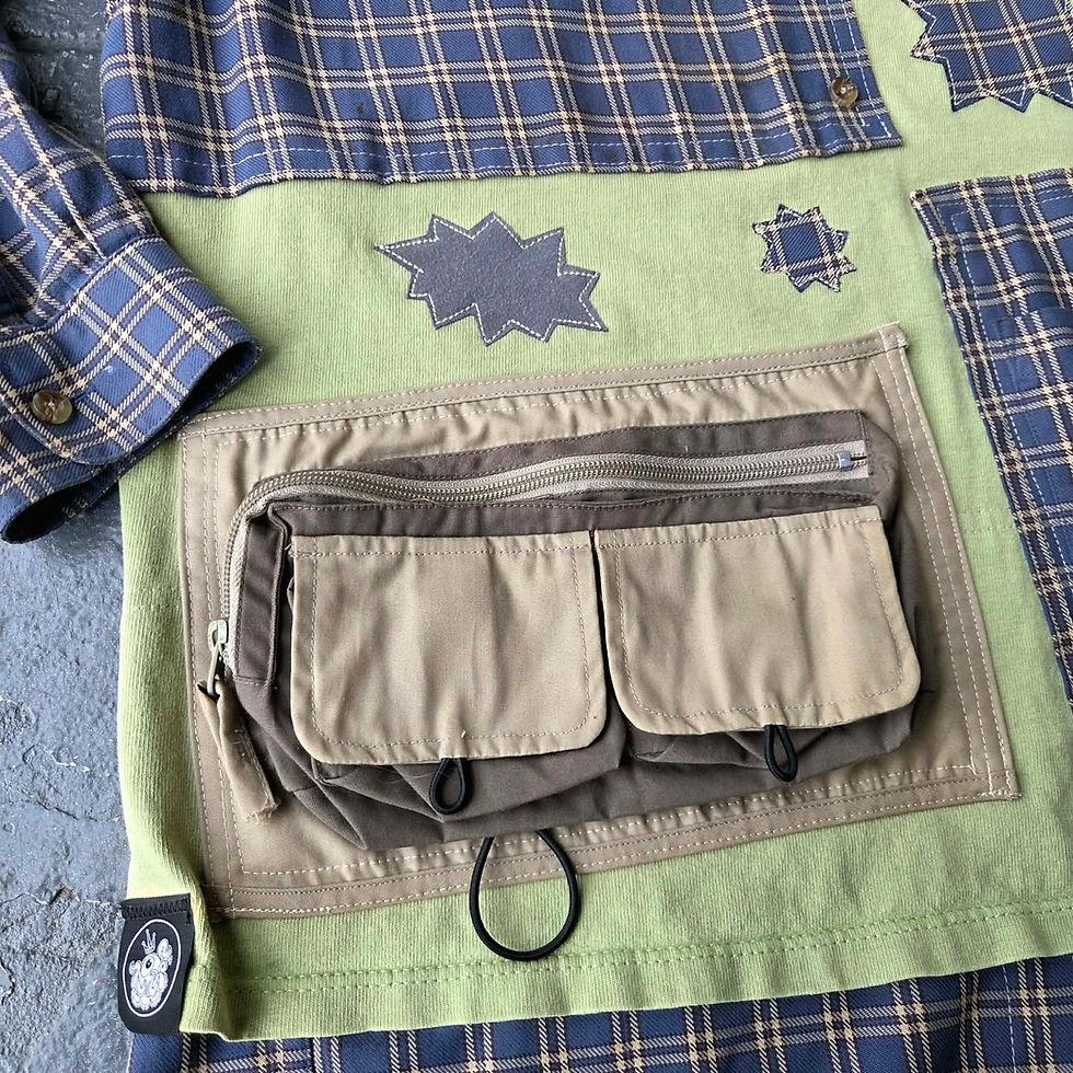 Thumbnail: ”Just a Rugrat” Flannel Rework