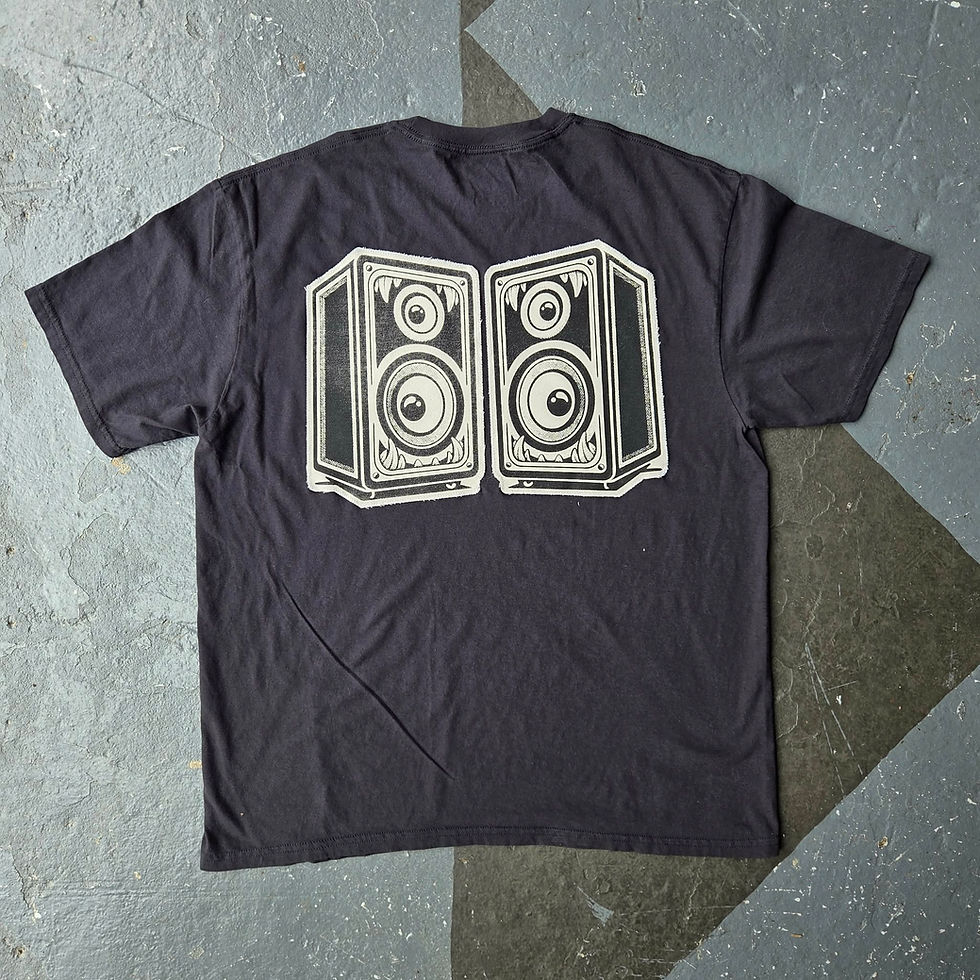 Thumbnail: Black 1/1 Speaker tees #2