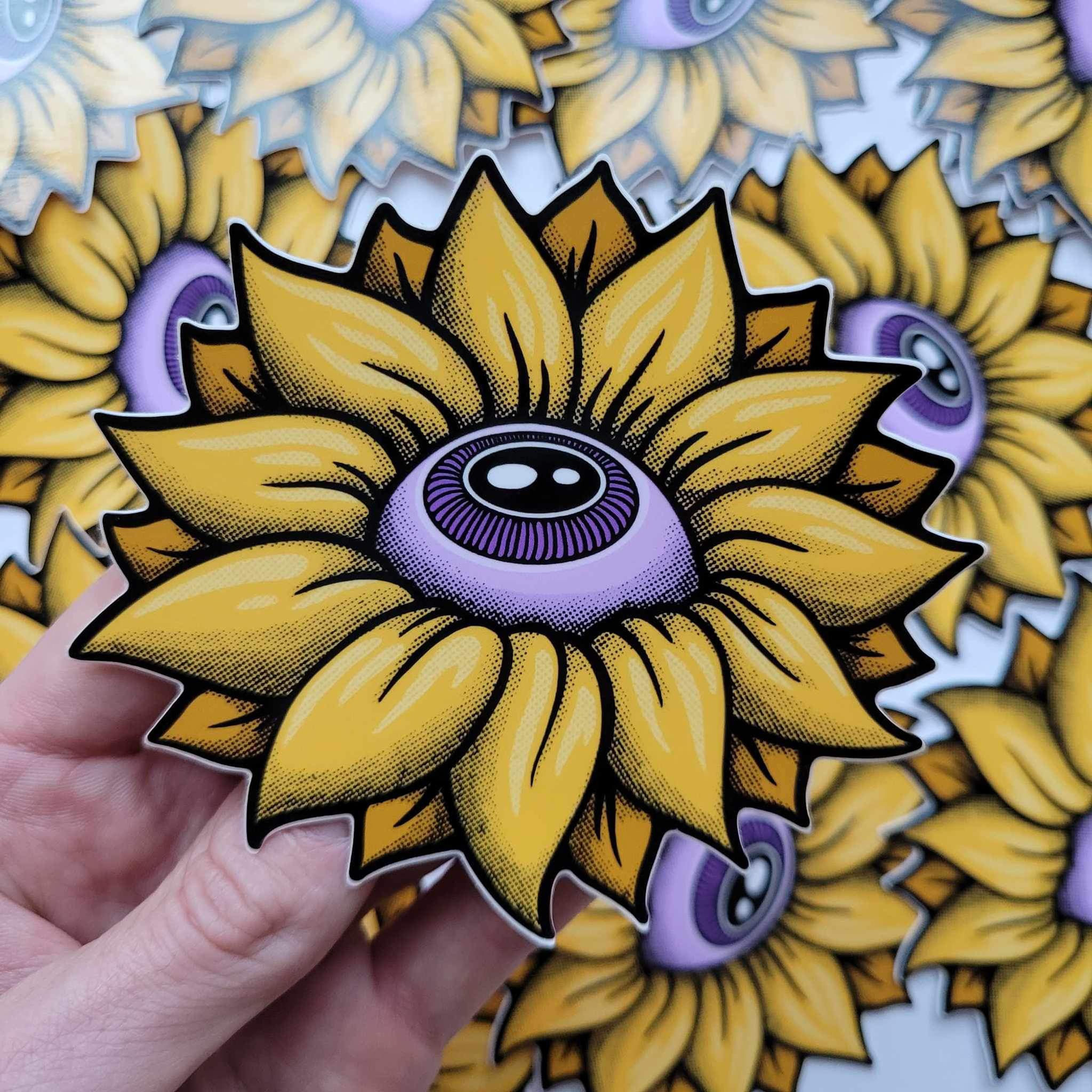 Sunflower Sticker