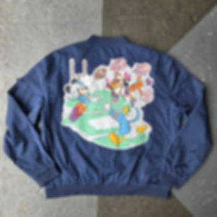 Mouse & Friends football jacket.
