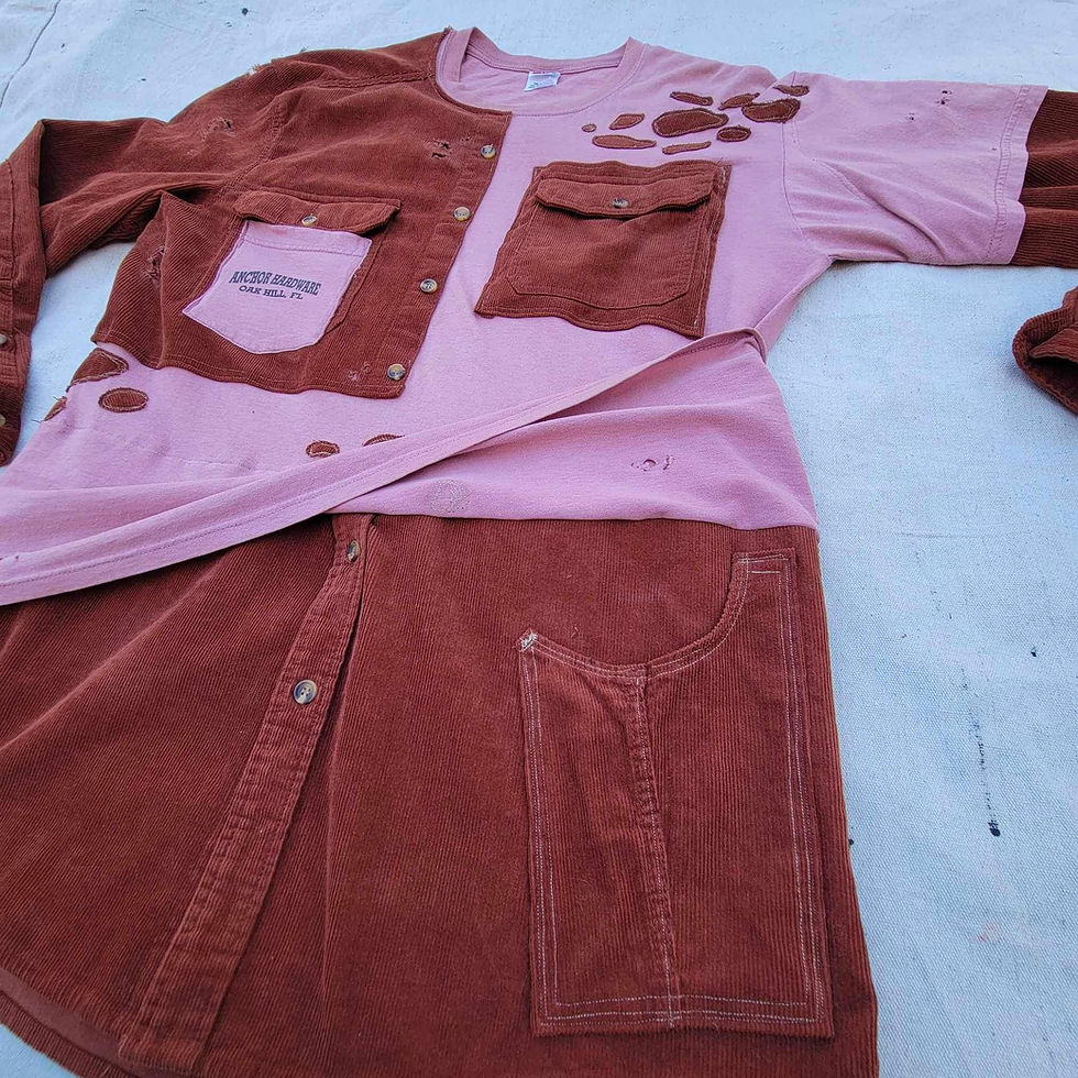 Thumbnail: Big fish reworked Flannel/extendo tee