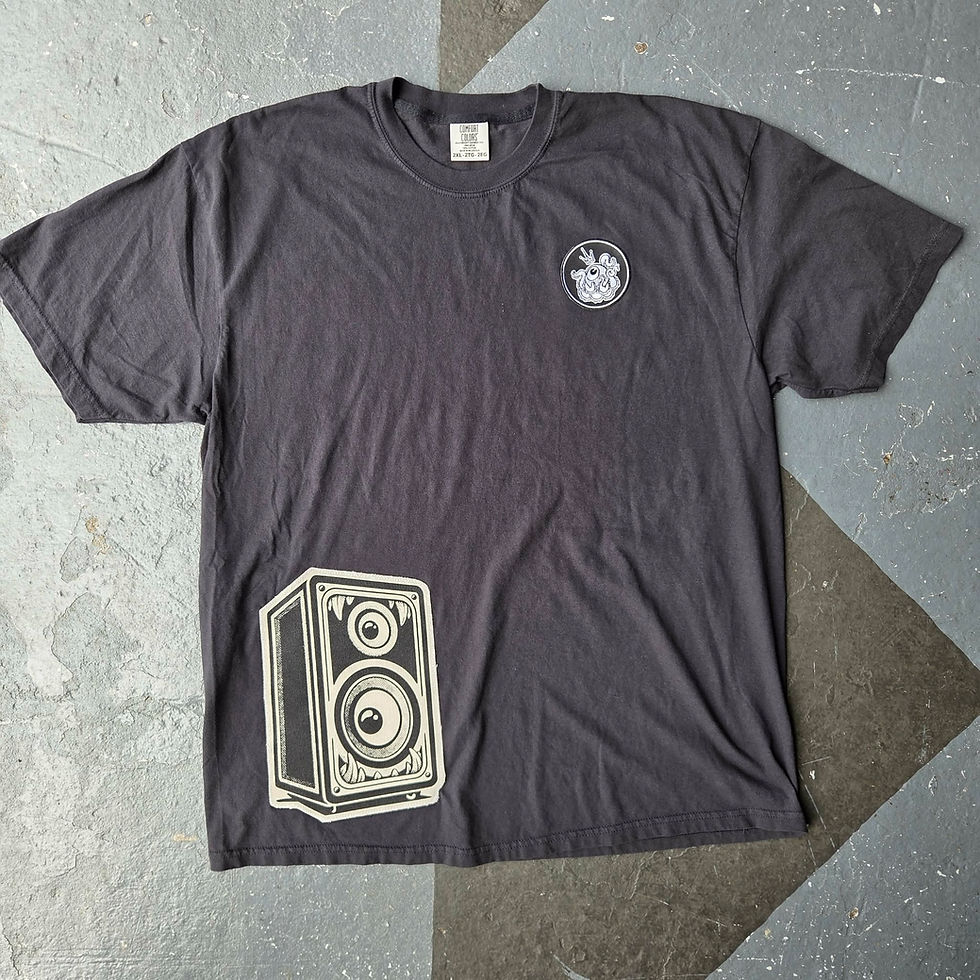Thumbnail: Black 1/1 Speaker tees #2