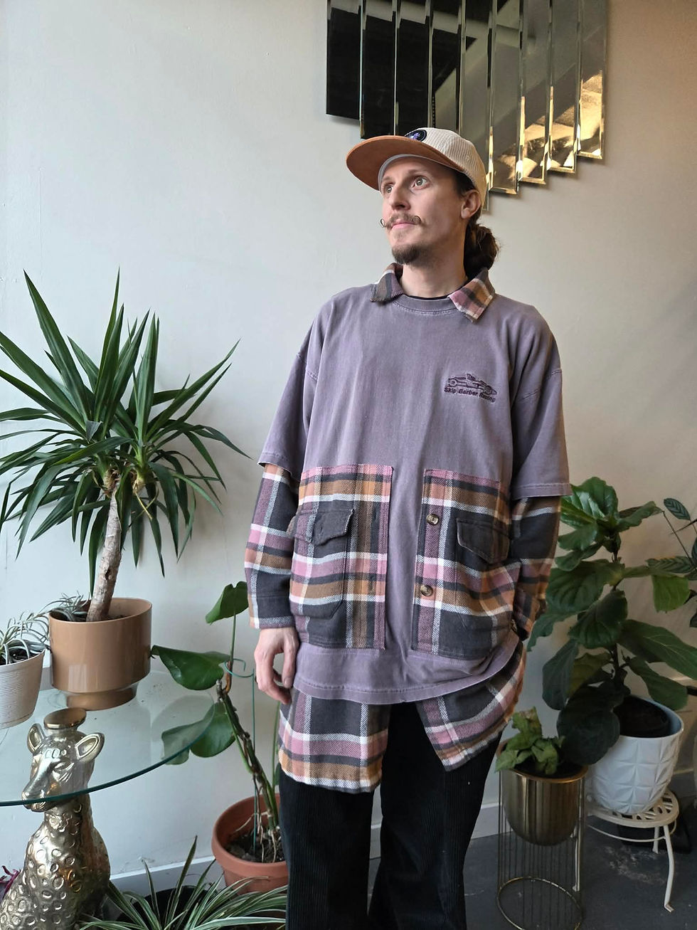 Thumbnail: “Rest in Paradise” Flannel rework
