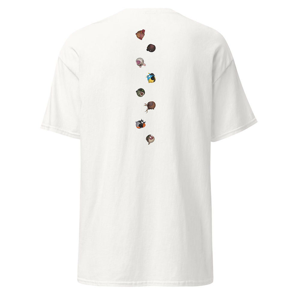 Thumbnail: Unisex Classic Tee - Chomper Animal Skins