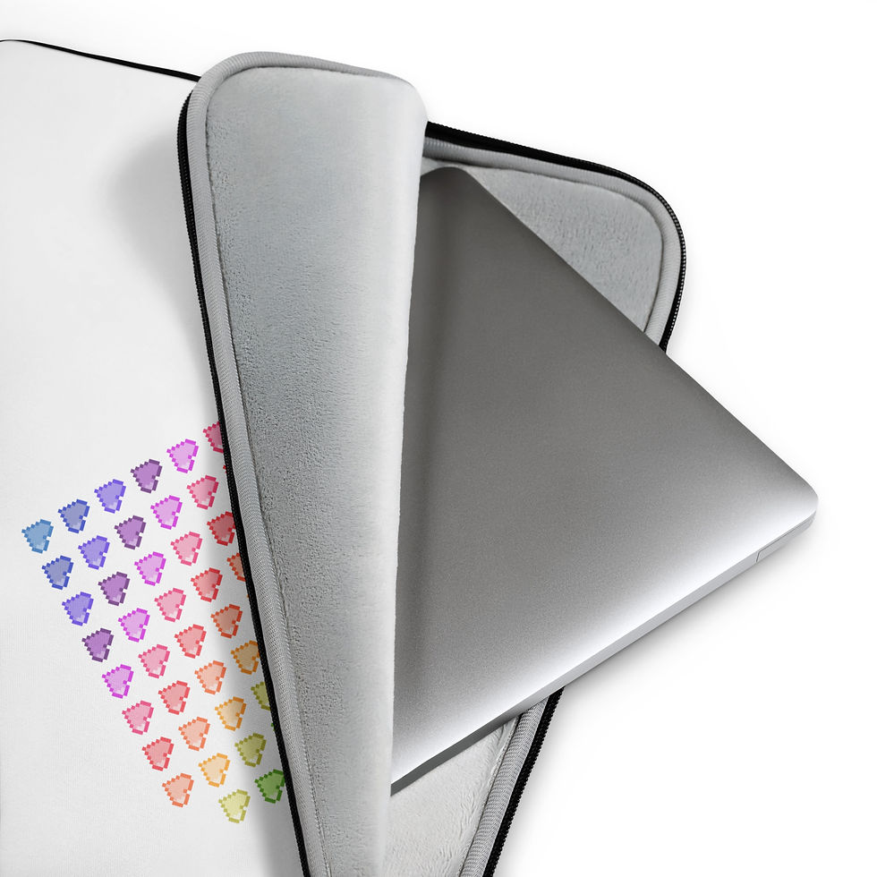 Thumbnail: Laptop Sleeve - Sunset Love Pastel