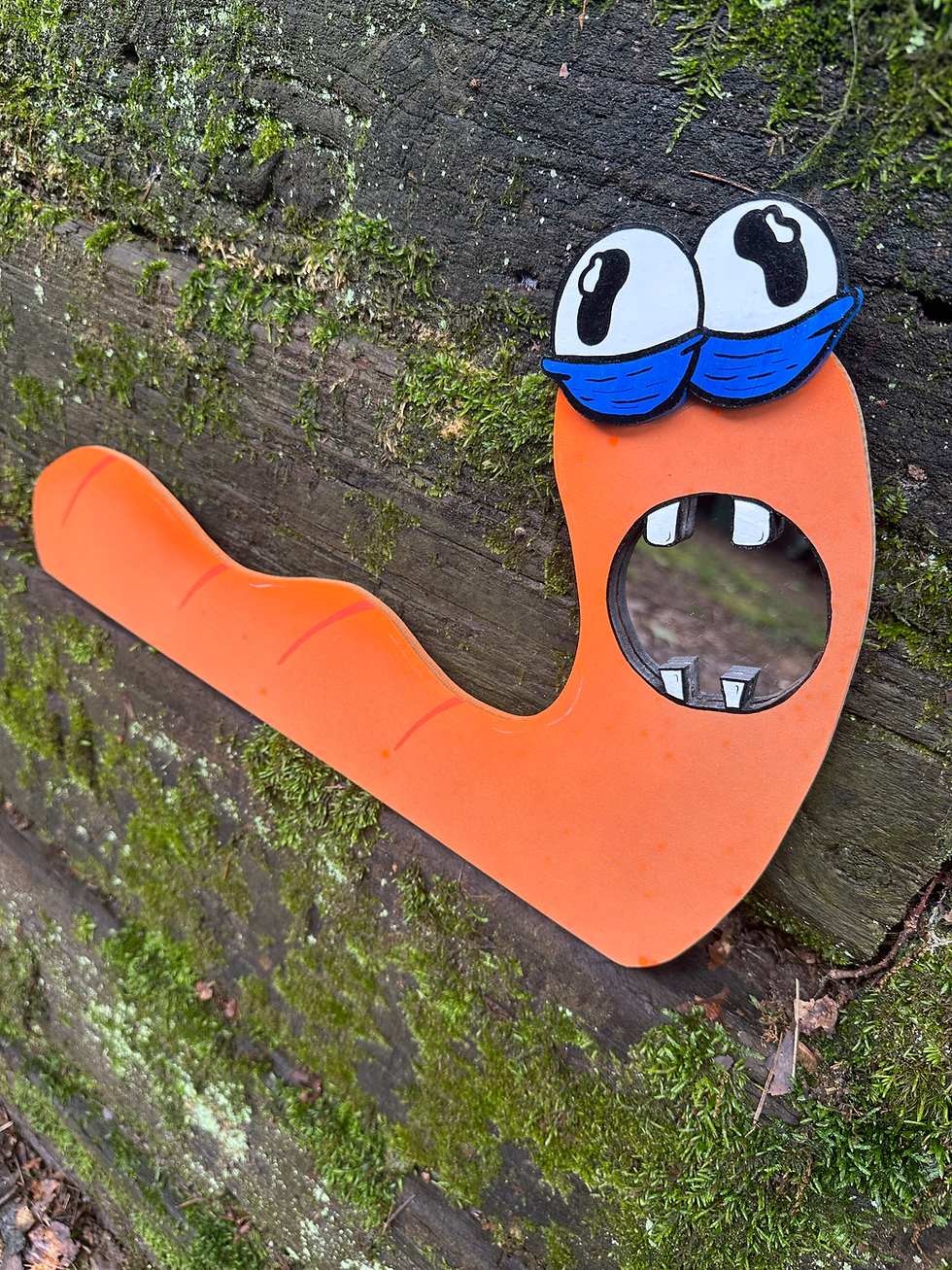 Thumbnail: Orange Worm Mirror