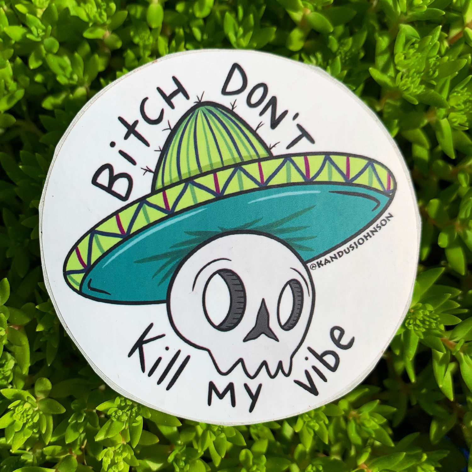 Don’t Kill My Vibe Sticker