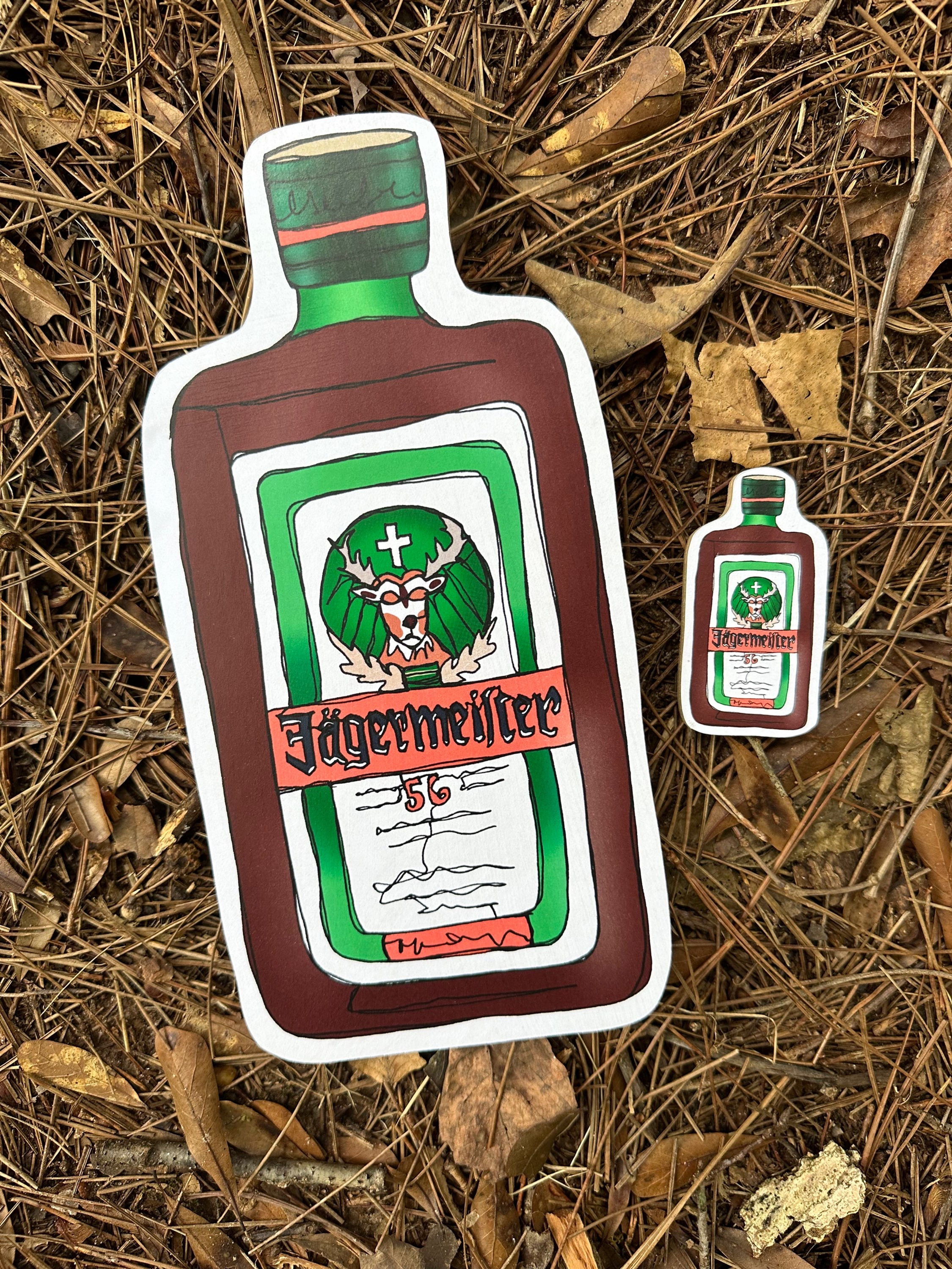 Jagermeister Woodcuts