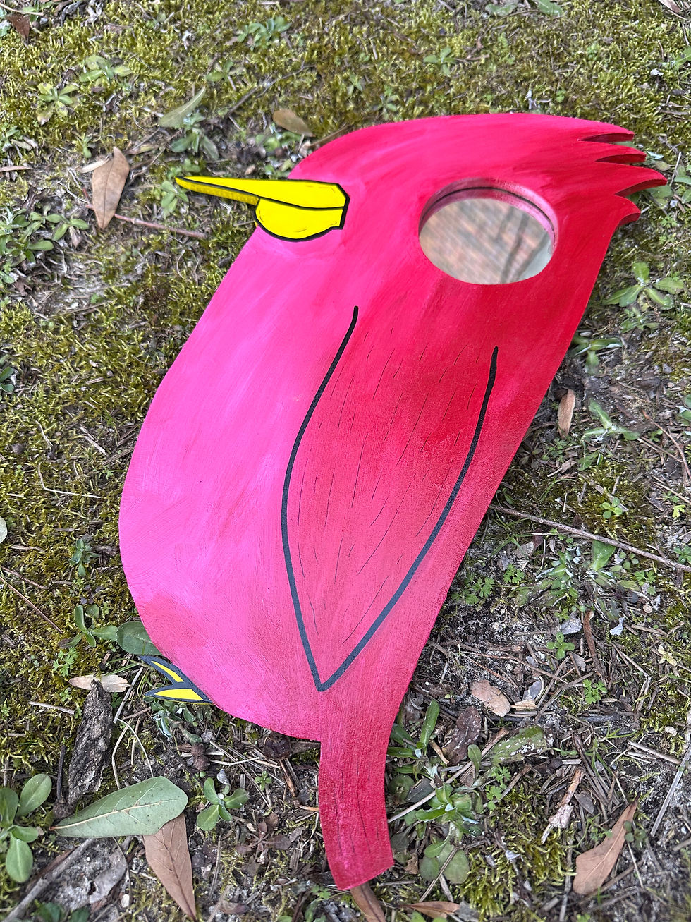 Thumbnail: Red Bird Mirror