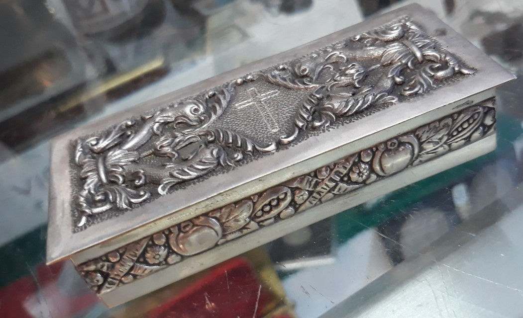 joyero plata de ley labrada