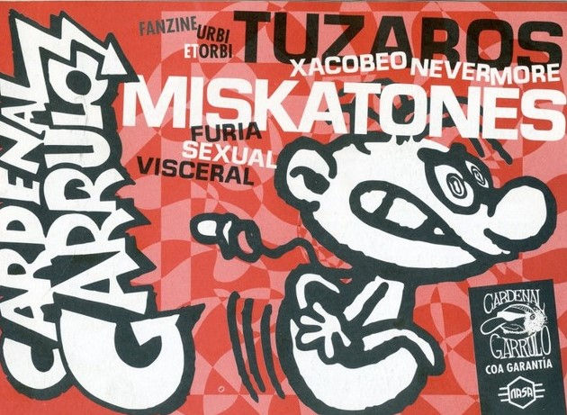 CARDENAL GARRULO. . FANZINE Nº 1. GALLEGO