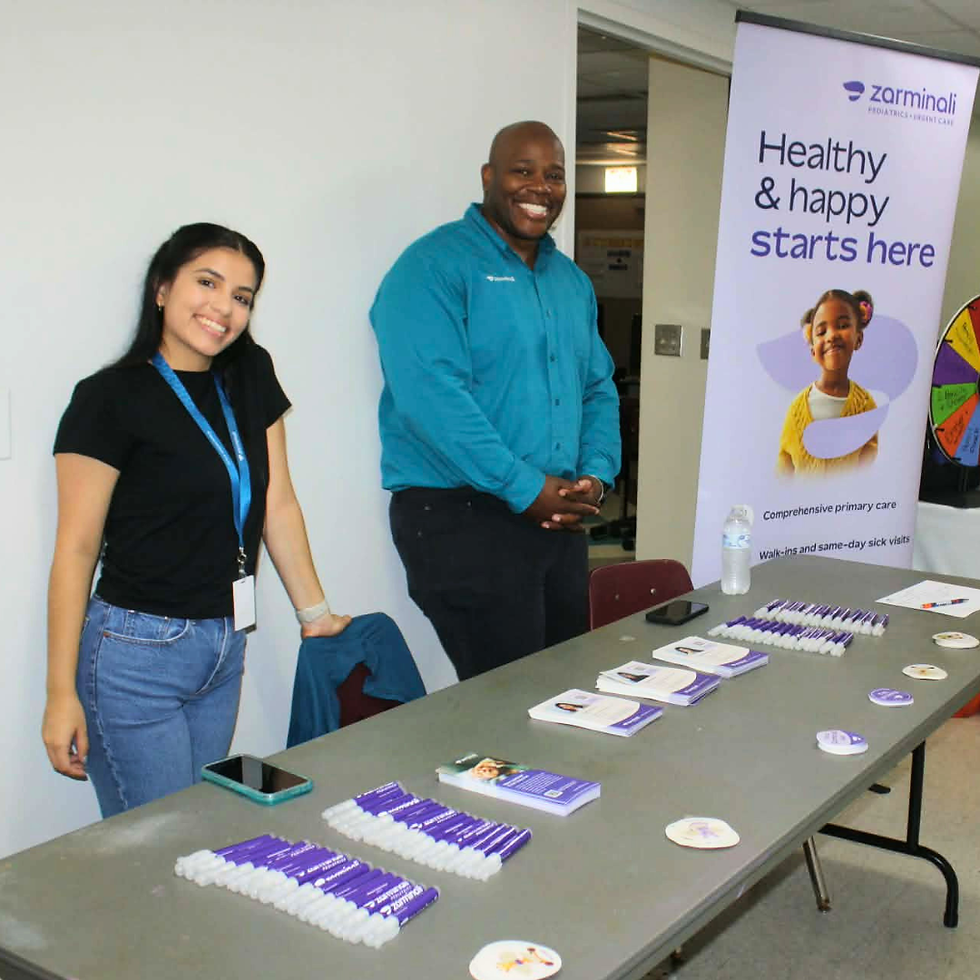 Over a dozen community partners joined us to provide resources for our families.
