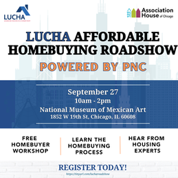 Take a Step Toward Homeownership at LUCHA’s Affordable Homebuying Roadshow