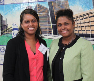 2 participants in the workforce-development program. Females - Black. 