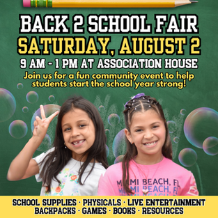 Our Back 2 School Fair Returns On August 2, 2025!