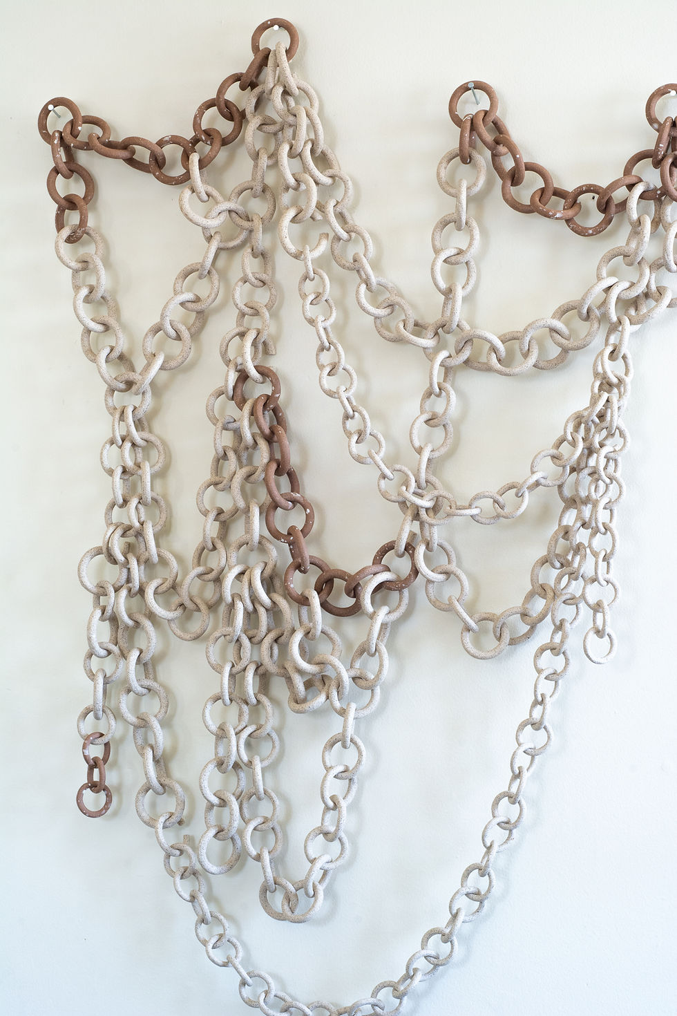 Thumbnail: Ceramic Link chain sculpture