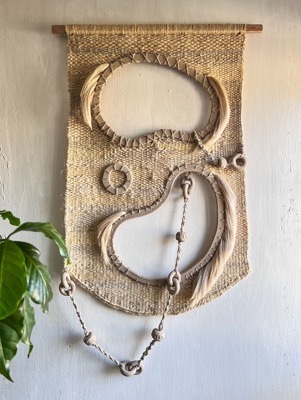 Thumbnail: “Kamla” handwoven wall tapestry 