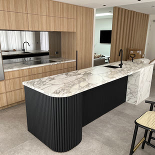 Kitchen Benchtop Protection with Clear Matte PPF (Paint Protection Film) | Sydney