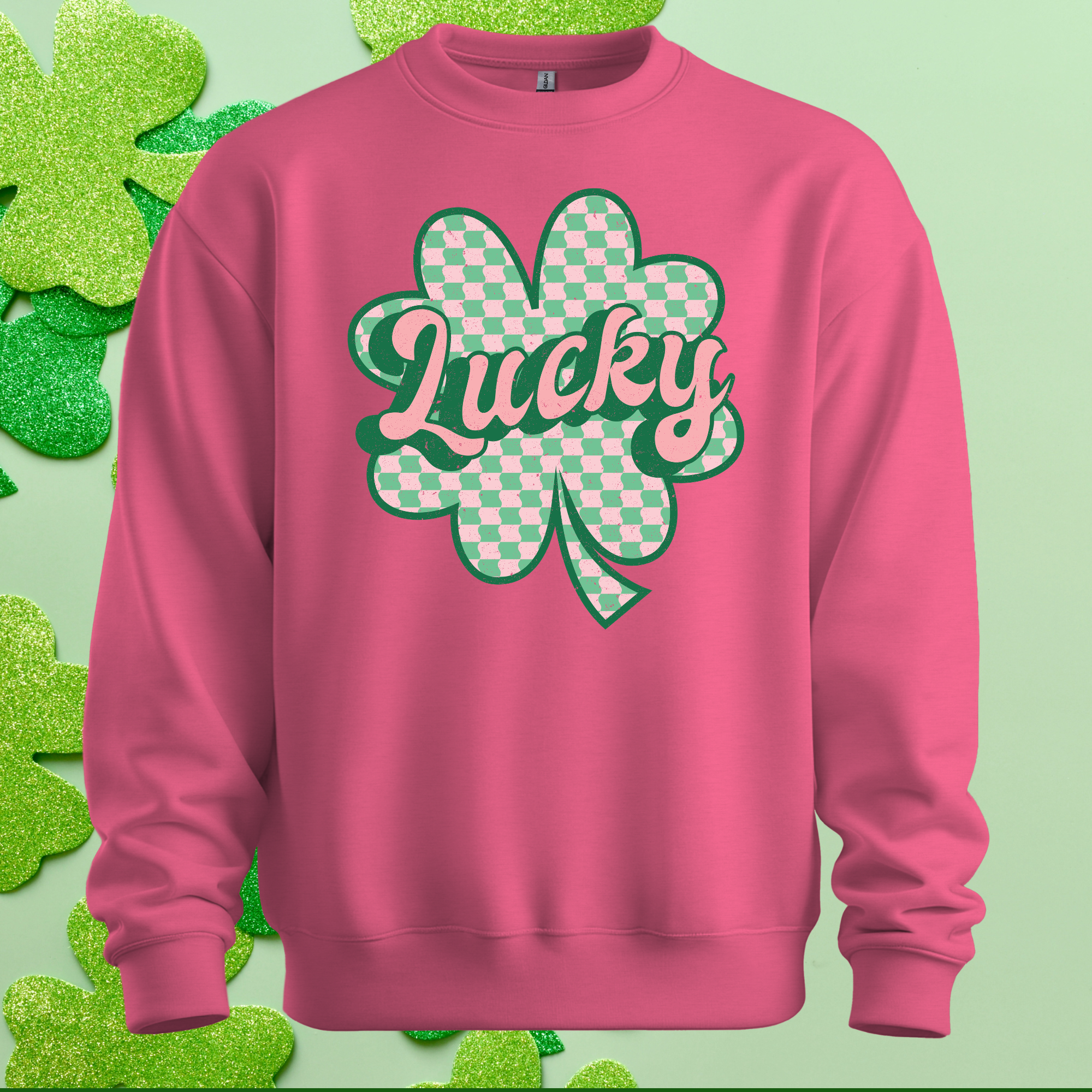Retro Lucky Crew Neck