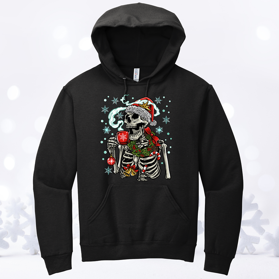 Festive Skellie Hoodie